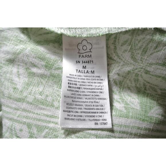 NEW, Farm Rio Delicate Tapestry Midi Dress in Green Sz M #MD1404 - Picture 9 of 12